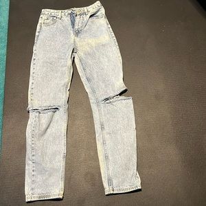 White fox jeans